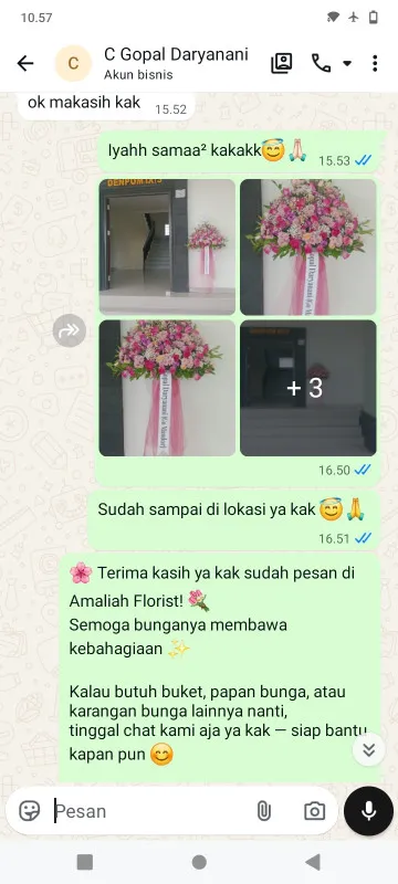 Pengiriman Karangan Bunga Gununggedangan Magersari