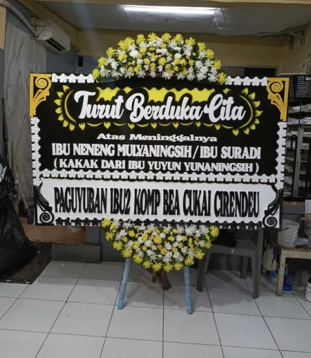 Papan Bunga Duka Gununggedangan Magersari